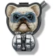 Nimmy Cool&Cute 2.0 Dog Magnetic Pendant and Phone Stand, Black