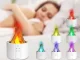 Fireplace Flame Effect Air Humidifier & Aroma Diffuser with RGB LED