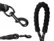 Heavy Duty Reflective Dog Leash with Padded Handle, 120 cm, Black