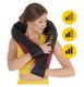 4FIZJO SHIATSU PRO+ Back Shoulder Neck Body Warming Pillow Massager, Black/Red