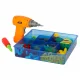 Screwdriver Building Block Set in Suitcase, 261 Pieces