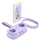 Orico AP3 65W GaN 6in1 Power Strip 2x AC + 2x USB-A + 2x USB-C - Purple