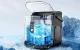 Euhomy IM011-BBL Portable Ice Maker, 1.2 L, 12 kg, Black