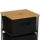 3-Drawer Organizer Cabinet Wild Oak 40x30x68 cm