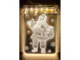 3D LED Window Stained Glass Christmas Decoration