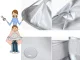 Hairdressing Cape Collar for Hair Cutting, Silver