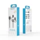 Forever 3-in-1 USB to Lightning / USB-C / microUSB Cable 1m, Black