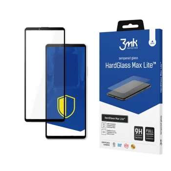 3Mk HardGlass Max Lite™ Tempered Glass for Sony Xperia 10 III 5G, Black