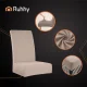 Ruhhy Elastic Chair Covers Set of 6, Beige