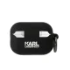 Karl Lagerfeld 3D Silicone NFT Karl Case for AirPods Pro 2, Black