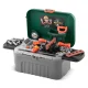 Ricokids 772300 Kids Workbench 3-in-1 Tool Set, Green
