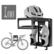 Bike Hanger Stand Wozinsky WSW-02S for 16-29\" Bikes, up to 30 kg, Black