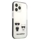 Karl Lagerfeld Karl & Choupette Case for iPhone 13 Pro Max, White
