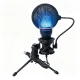 Wozinsky WM-W111 Wired Studio Gaming Condenser Microphone with Stand and RGB Backlight - Black