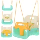 3-in-1 Baby and Toddler Swing Kruzzel, cream-turquoise