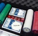 Poker Texas Hold’em Game Set with 300 Сhips with Denominations in Aluminium Suitcase