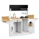 Ricokids RC-836 Wooden Play Kitchen for Kids