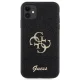 Guess iPhone 11 / XR Case Glitter Script Big 4G, Black