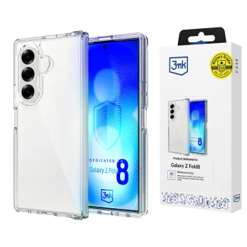 3mk Armor Case for Samsung Galaxy Z Fold 8 Ultra, Clear