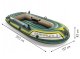 Seahawk 3 Inflatable Boat - 295 x 137 43 cm INTEX 68380