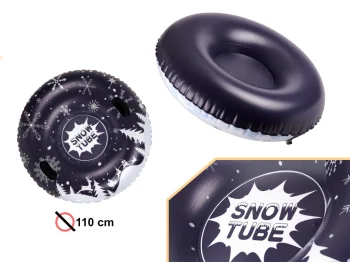 Winter Inflatable Sledge Vatrushka Snow Tube, 110 cm