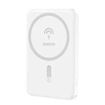 Magnetic Power Bank Dudao K14S 20W 5000mAh White