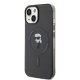 Apple iPhone 15 6.1\'\' Karl Lagerfeld IML Ikonik MagSafe Cover Case, Black | Чехол Кейс Бампер...
