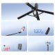 Orico SPN100 Selfie Stick Tripod with Bluetooth 5.2, Black