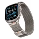 Tech-Protect Milano Vanguard Strap for Apple Watch (44 / 45 / 46 / 49 mm) - Titanium