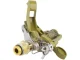 Pulsating 360 Degree Metal Lawn Sprinkler, Green