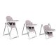 Nukido Belo Multifunctional Baby High Chair with Toy Bar, Heather