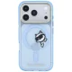 Karl Lagerfeld Peekaboo Logo MagSafe case for iPhone 18 Pro Max / 17 Pro Max, blue