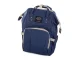 Multifunctional Diaper Backpack / Stroller Bag for Moms, 11 Pockets, Navy Blue