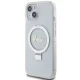 Guess Ring Stand Script Glitter MagSafe case for iPhone 15 / 14 / 13 - transparent