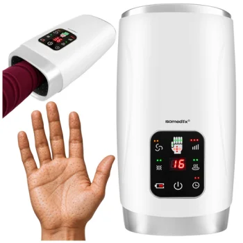 Isomedix Cordless Hand Massager with Heat and Vibration