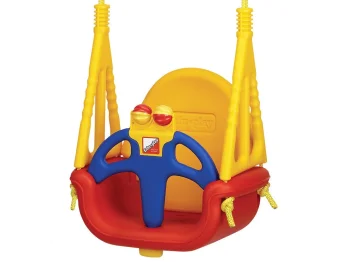 Ricokids 3-in-1 Convertible Toddler Swing Safe Hanging Seat with Rattle 421