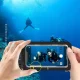 Tech-Protect UWC9 Waterproof Case for devices up to 8.9\", Black/Orange