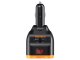 Cigarette Lighter Splitter 12-24V 80W Car Charger with 2 USB-A and USB-C QC 3.0