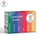 Holi krāsu pulvera komplekts 6x100g Holi Cow 27335, daudzkrāsains