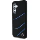 Mercedes Silicone Contrasted Curves MagSafe Case for Samsung Galaxy S25, Black