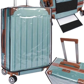 Trizand Case Cover for Suitcase Coffer Bag on Wheels (MAX - 67x52x33cm)