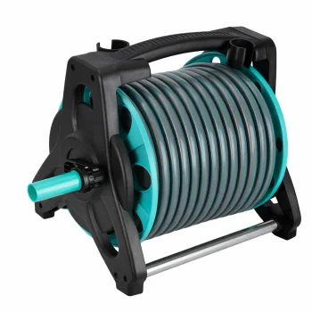 Garden Hose Reel with Spray Gun, 30 m