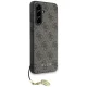 Guess HC PU 4G Charm Case for Samsung Galaxy A56 5G, Brown