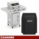 Gas Grill 2+1 10kW Kaminer Varen 3.0 with Cast Iron Grate