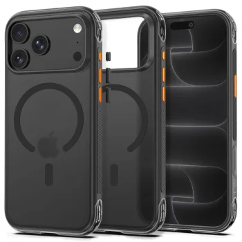 Tech-Protect MagAir MagSafe CC case for iPhone 18 Pro / 17 Pro, matte black