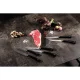 Berkel Elegance 6-Piece Steak Knife Set, 11 cm, Glossy Black