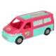 Foldable Doll Camper Van with Doll, Pool and Accessories