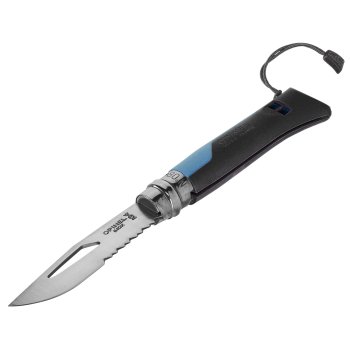 Opinel No. 08 Outdoor saliekamais nazis, zils