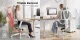 Ergonomic Office Chair with Headrest and Lumbar Support, Black