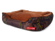 Plush Sofa Dog Bed for Medium Dogs, Comfortable and Fluffy Pet Lounger Couch